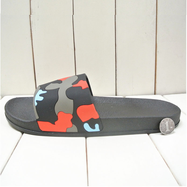 Wholesale Men's Camouflage Summer Home Slippers