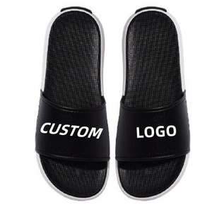 Custom Logo Home Ladies Pvc Slide Slippers for Men Women