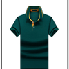 Polo T Shirt Summer Short Sleeve Men Solid Color Cotton Polo T Shirt