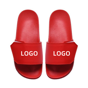 Customized Printing Logo Patterns Images Text Slide Sandal Home Slipper Custom
