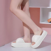 Platform Slides for Women Non Slip Quick Drying Pillow Sandals