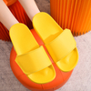 Customized Printing Logo Patterns Images Text Slide Sandal Home Slipper Custom