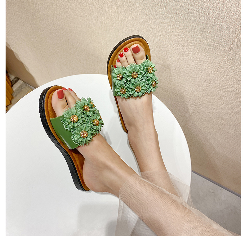 Wholesale Custom Slides Slippers Flat Sandals for Women And Lady