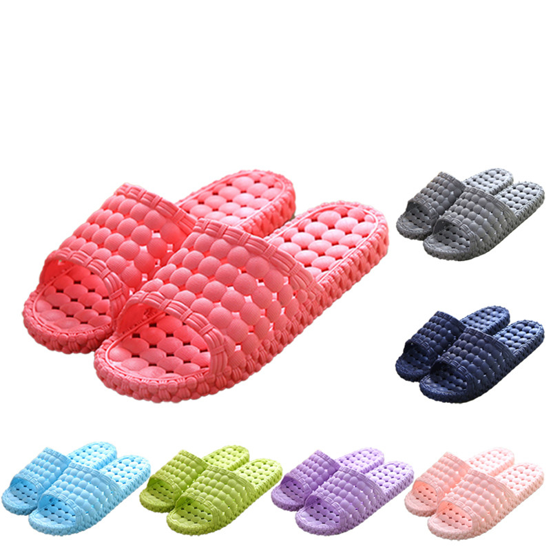 Bathroom Summer Indoor Anti Slip PVC Sandals And Slippers