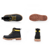 High-Top Leather Waterproof Men's Boots