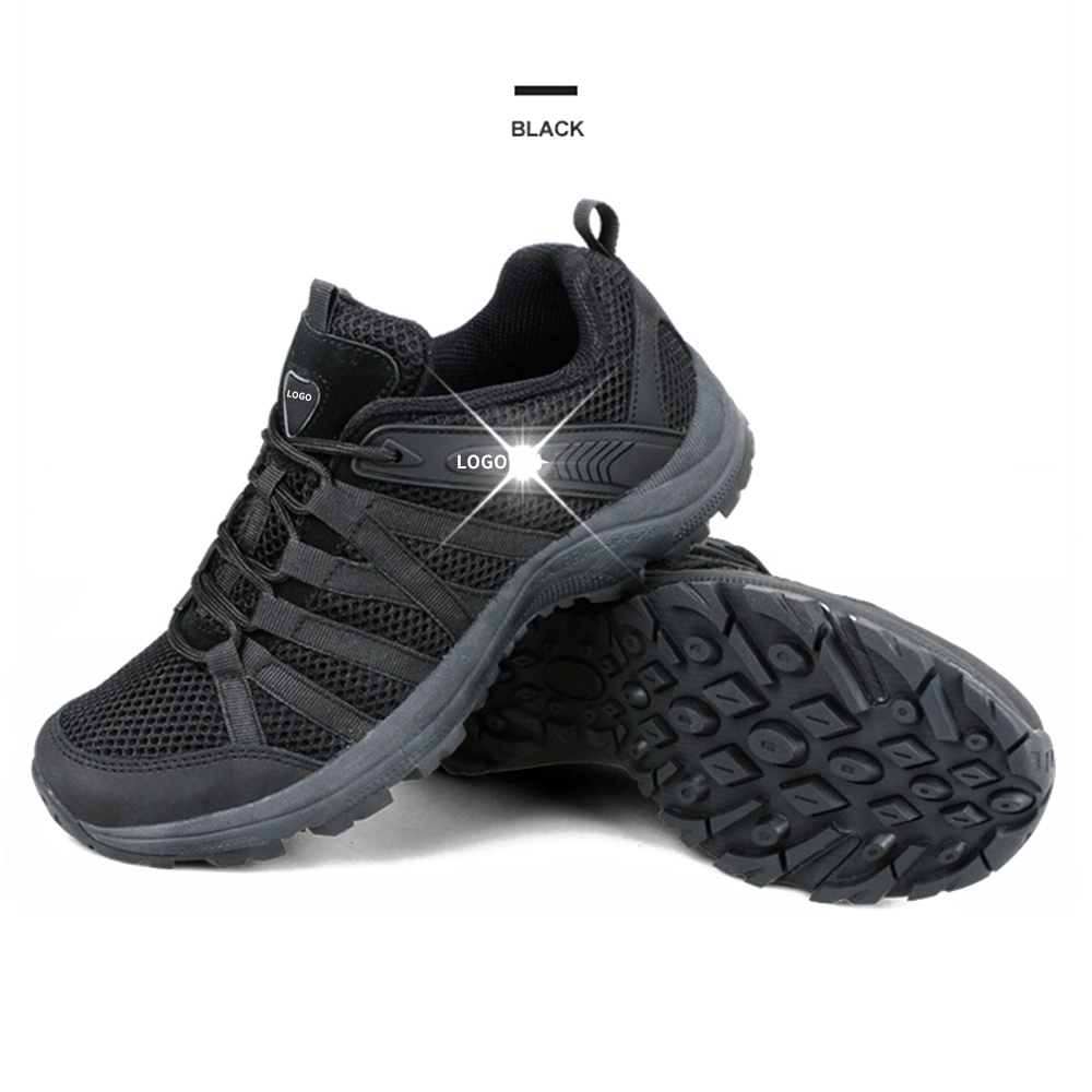 Anti Smashing Piercing Oil Resistant Wear-resistant Safety Shoes for Men Steel Toe