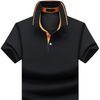 Polo T Shirt Summer Short Sleeve Men Solid Color Cotton Polo T Shirt