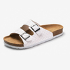 Summer Woman Sandals Shoes Soft Cork Two Buckle Slides Women Slippers 2023