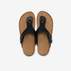Popular Beach Slippers Ladies Casual Leather Cork Sandals Women Flip Flops
