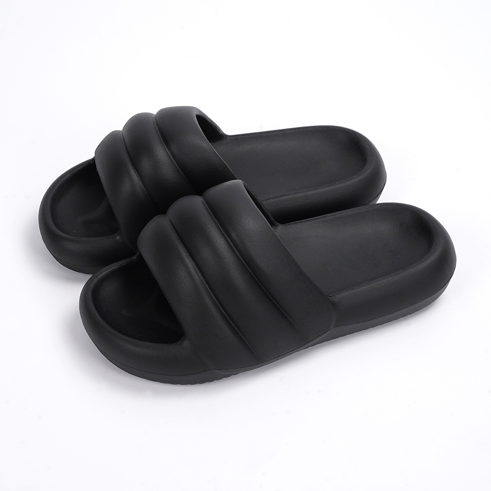 Fashion Couples Women Shower Room Home Non Slip Breathable Soft Sole Shoes Slides Sandals Beach Indoor Custom Logo Slippers