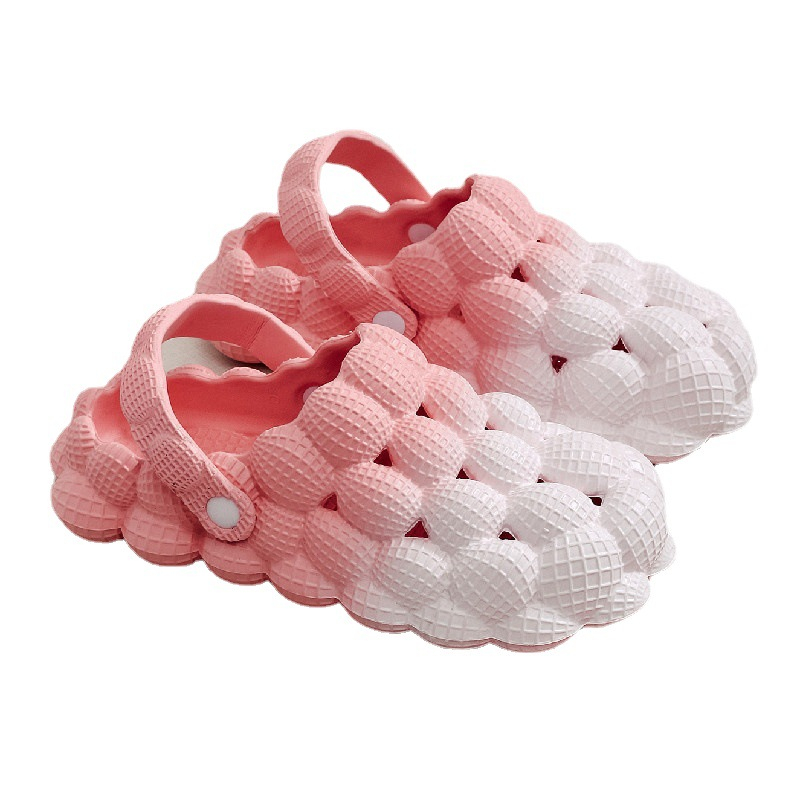 Women's Non Slip Summer Massage Bubble Slides Clogs Sandals Garden EVA Slippers bubble with strap slide fall woman