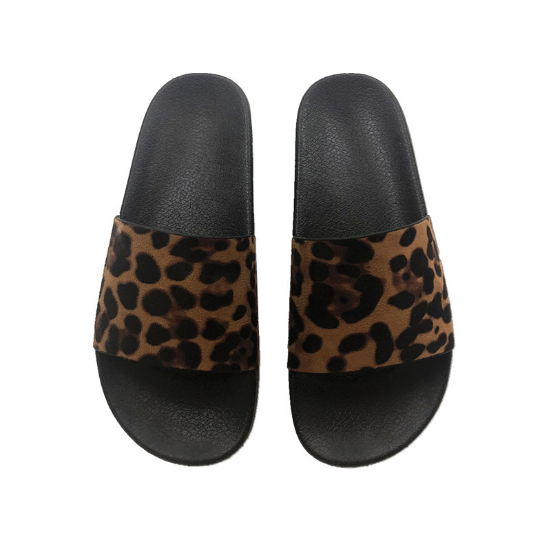 Slippers Fashion Women's Slippers Summer Indoor Bathroom Non-Slip Beach Holiday Comfortable Sandals Black