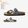 Fashion Design Leisure Comfortable Breathable Shoes Outdoor Ladies Cork Flat Sandals Women Flip-Flops Slippers
