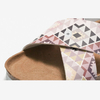 Cross-strap Design Upper Ladies Cork Summer Girls Beach Casual Slides Slippers Fashion Sandals