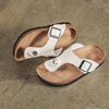 Wholesale Children Platform Heel Slippers Flip Flop Cork Rubber Sole Slippers Baby Casual Shoes Boys Shoes