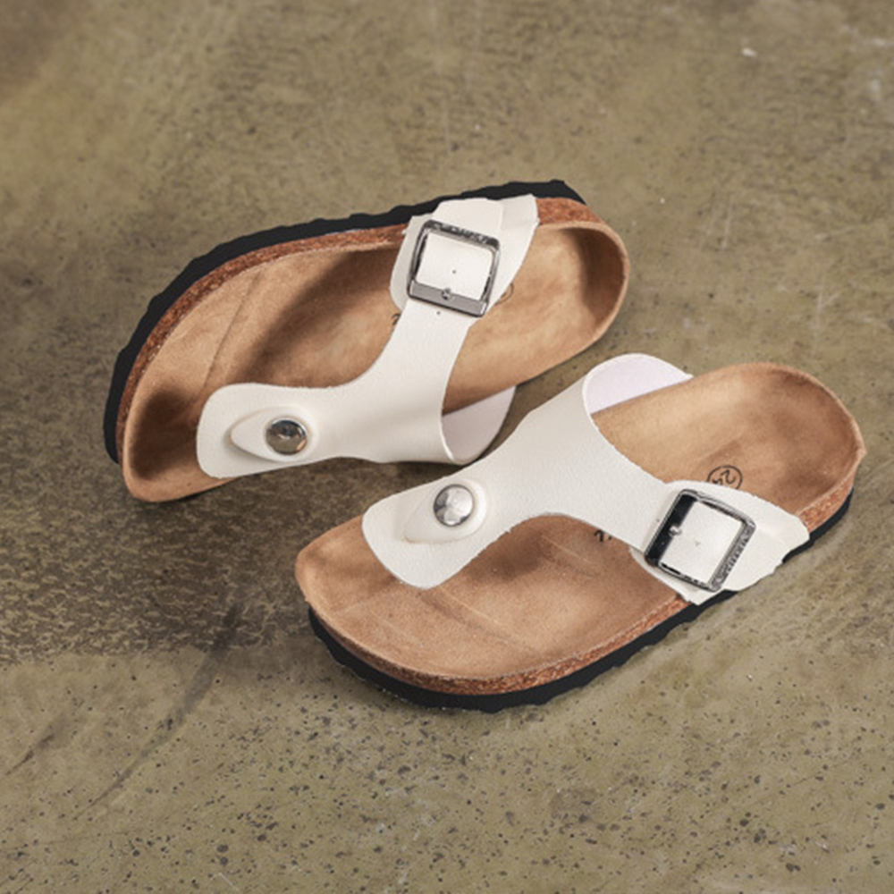 Wholesale Children Platform Heel Slippers Flip Flop Cork Rubber Sole Slippers Baby Casual Shoes Boys Shoes