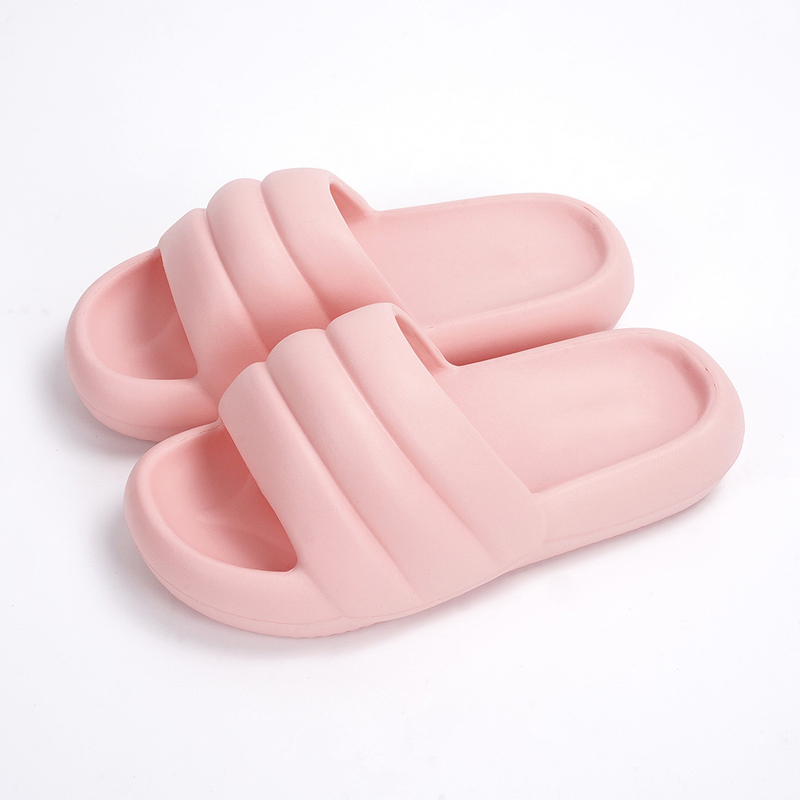 Fashion Couples Women Shower Room Home Non Slip Breathable Soft Sole Shoes Slides Sandals Beach Indoor Custom Logo Slippers