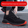 S3 Safety Shoes Puncture-proof Security Shoes Mens Nonslip Steel Toe Work Shoes Sports