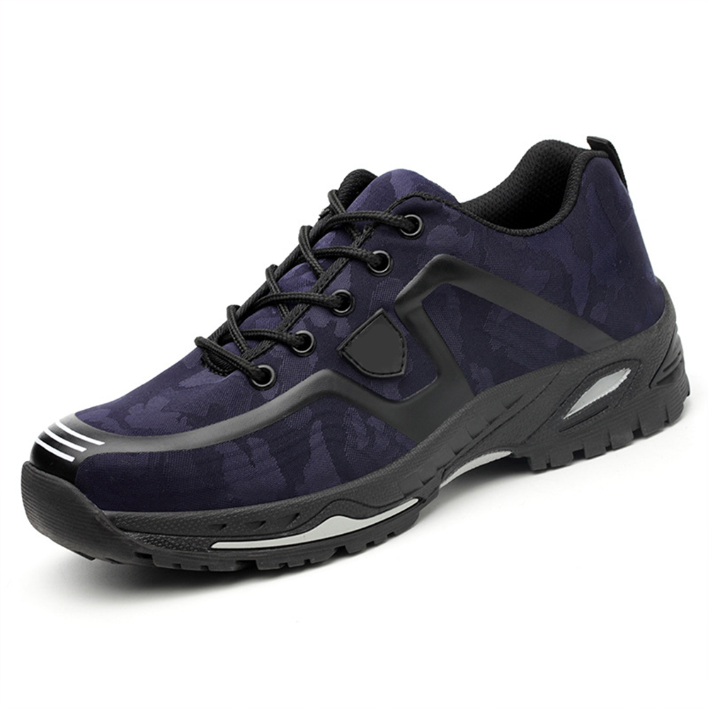 S3 Breathable Anti-smashing Anti-stab Wear-resistant Non-slip Outdoor Lightweight Steel Toe Woodland Safety Shoes Sports