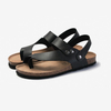 Sandals Cork And Leather Men Summer Trendy Flip Flops Sandals Men's Cork Base Sandals Leather Women Summer