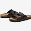 Factory Wholesale High Quality Suede Straps Summer Sandals with Cow Leather Insock