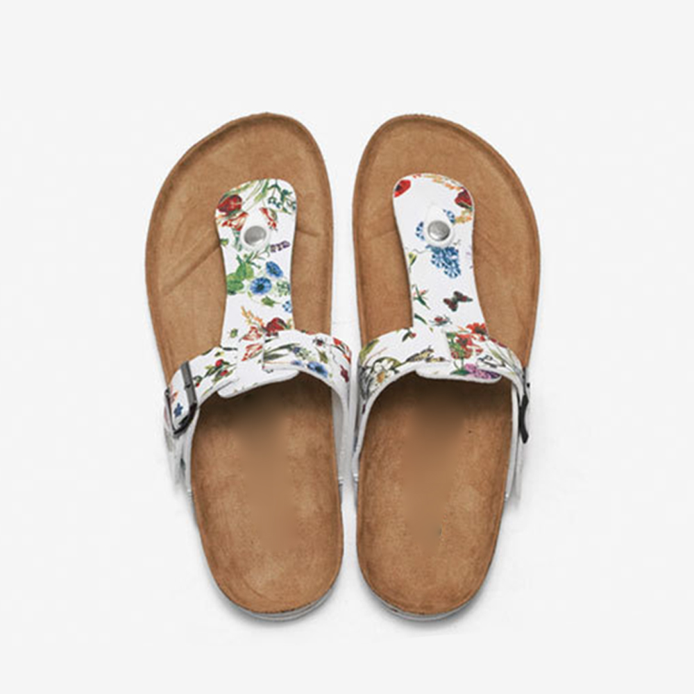 Summer Woman Sandals Cork Sandal Top Quality Buckle Casual Slippers Flip Flop