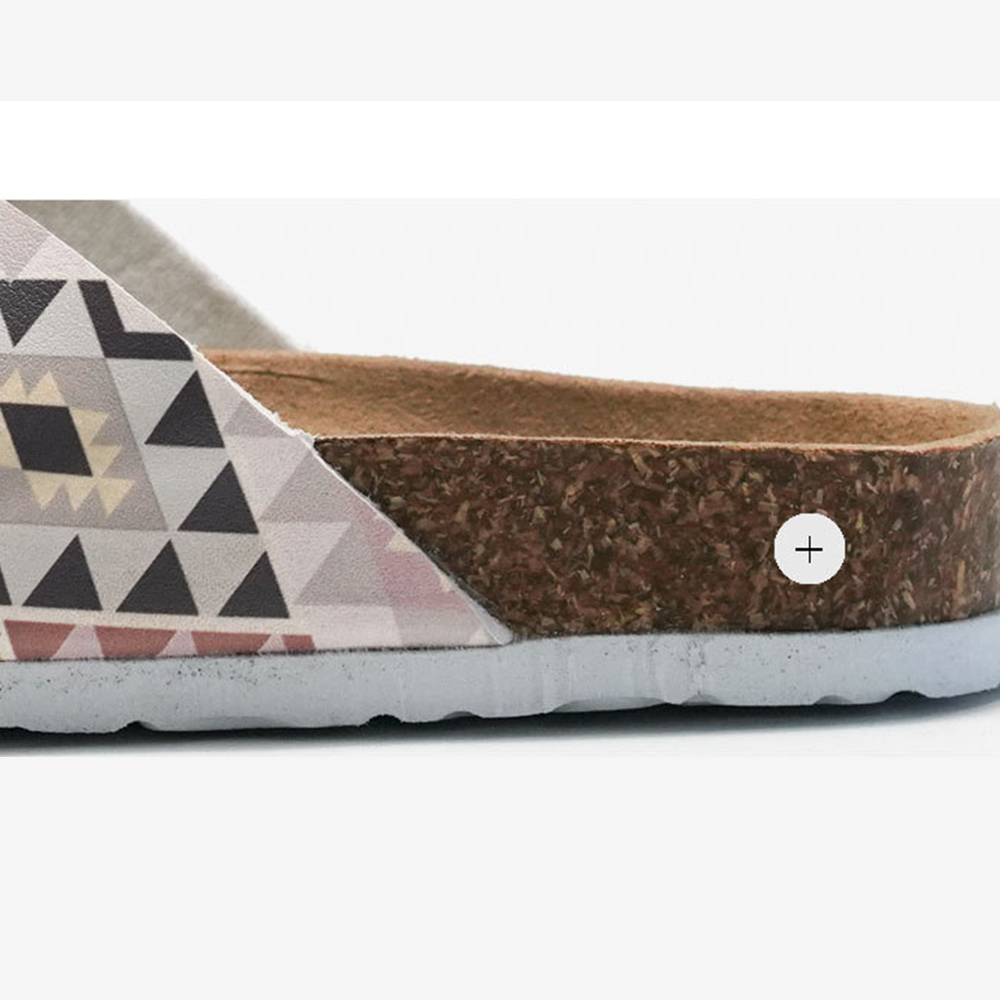 Cross-strap Design Upper Ladies Cork Summer Girls Beach Casual Slides Slippers Fashion Sandals