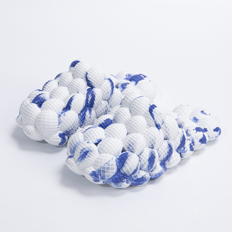 Summer Casual Pvc Flat Shoes Cushioning Trending Custom Slides Slippers Bubble Slides