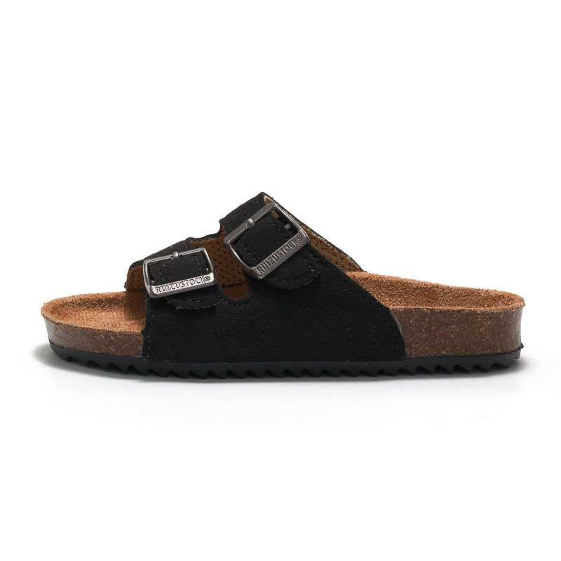 Children's Cork Slippers Summer Boys' Fashion Slippers Baby Beach Shoes 