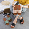 Summer Latest Design Fashion Flat Sandal Ladies Beach Slippers