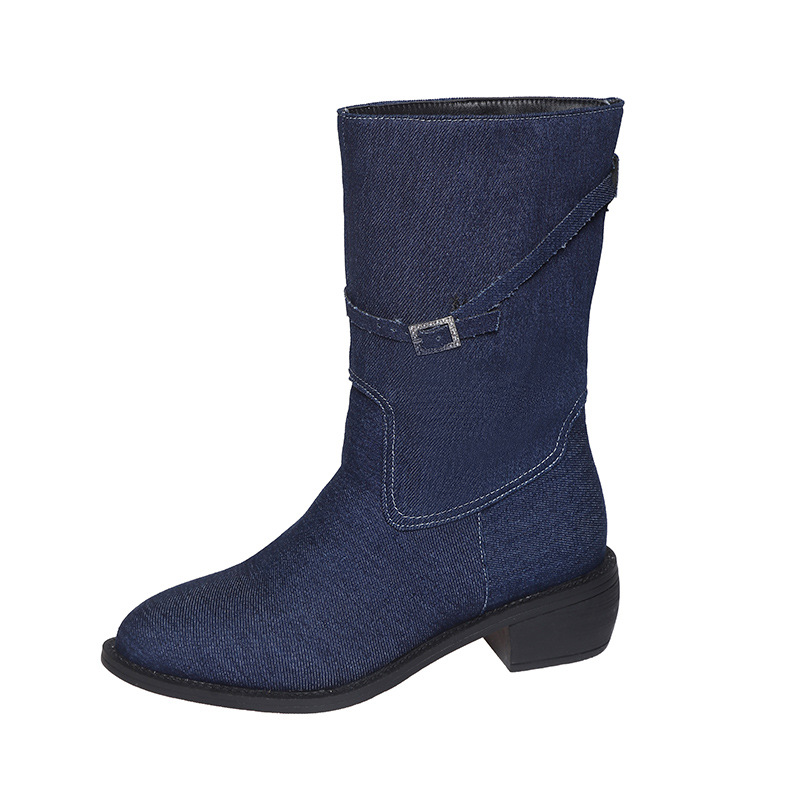 High Quality Ccowboy Boots Women Fashionable Handmade 100% Cowboy Boots Women Black