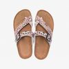 Summer Trending Sandals Clogs Slippers for Woman PVC PU Slides Printing Beach Sandals Anti-slip Casual Flat Shoes
