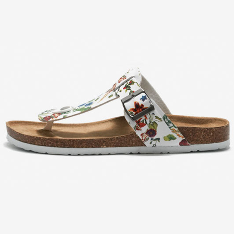 Summer Woman Sandals Cork Sandal Top Quality Buckle Casual Slippers Flip Flop