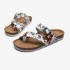 Summer Fashion Sexy Womans Flat Casual Sandals Slippers Cork Sole Sandals Women