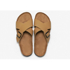Men Cork Non-slip Sandals Cross Strap Male Fashion Beach Casual Shoes Summer Solid Color Flat Slippers for Men Rubber