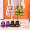 Adjustable Slip on Eva Double Buckle Women's Summer Sandals Slides Slippers for Women Open Toe Summer Slippers