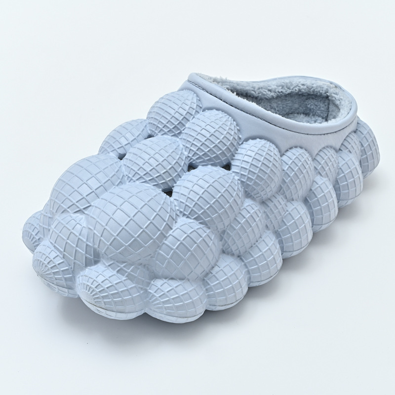 Funny Lychee Bubble Slippers Non-slip Spa Home Bedroom Shower Slide Sandal Massage Bubble Slides Slippers for Women And Men