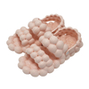 Summer Fashion Beach Unisex Indoor Massage Shoes Slide Sandals Ladies House Pink Bubble Slides Slip on