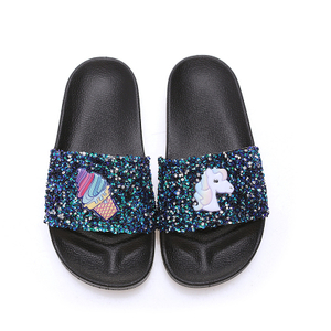 Wholesale Fancy Flat Slippers Casual Outdoor Shoes Custom Unisex kid
