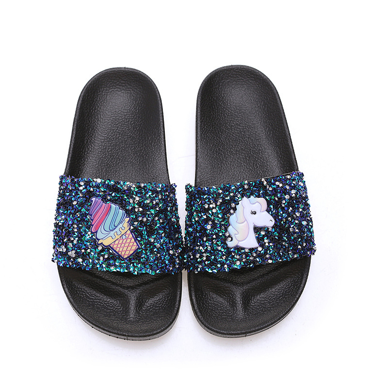 Wholesale Fancy Flat Slippers Casual Outdoor Shoes Custom Unisex kid