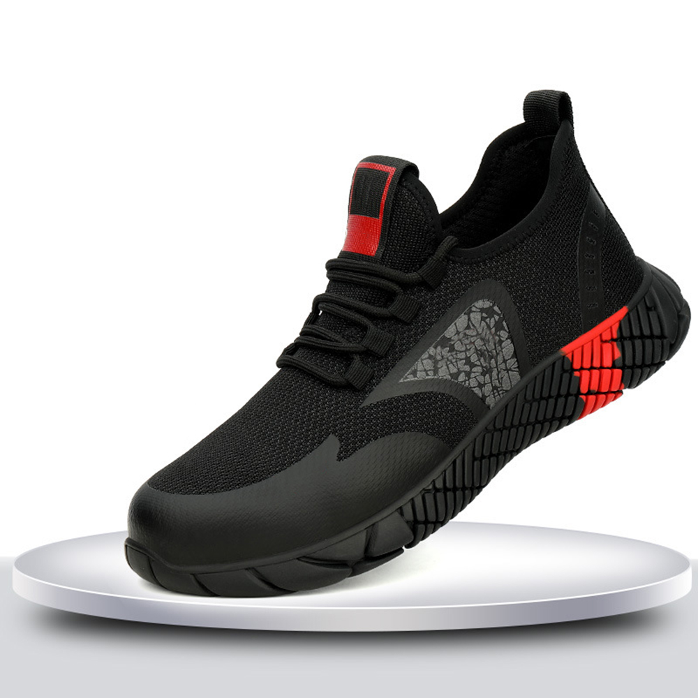 Work Shoes Indestructible Slip-on Breathable Safety Shoes For Construction