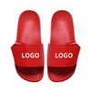 Customized Printing Logo Patterns Images Text Slide Sandal Home Slipper Custom