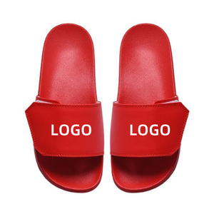 Customized Printing Logo Patterns Images Text Slide Sandal Home Slipper Custom
