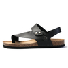 Sandals Cork And Leather Men Summer Trendy Flip Flops Sandals Men's Cork Base Sandals Leather Women Summer