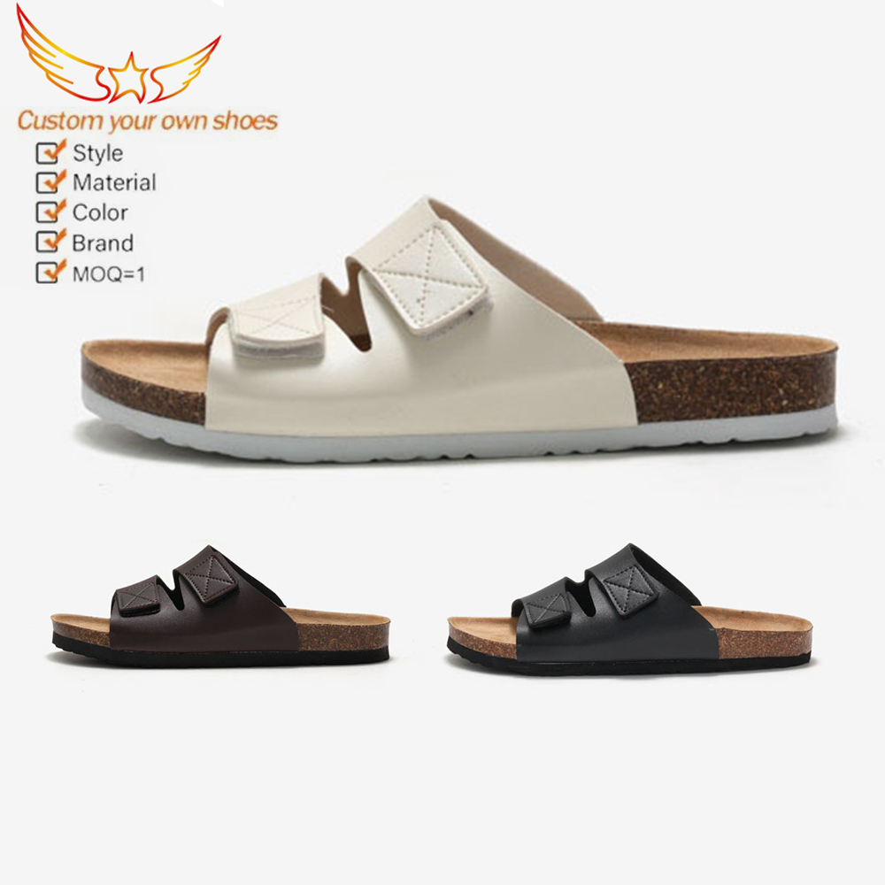 Factory Wholesale High Quality Suede Straps Summer Sandals with Cow Leather Insock