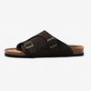  Beach Metal Buckle Orthotic Flat Casual Cork Sole Sandals Slippers