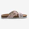Cross-strap Design Upper Ladies Cork Summer Girls Beach Casual Slides Slippers Fashion Sandals