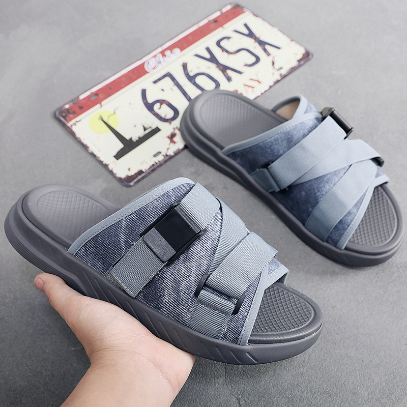Summer Men's Fashion Trend Outdoor Sandals Men's Soft Sole Beach Flip Flop