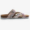 Summer Trending Sandals Clogs Slippers for Woman PVC PU Slides Printing Beach Sandals Anti-slip Casual Flat Shoes