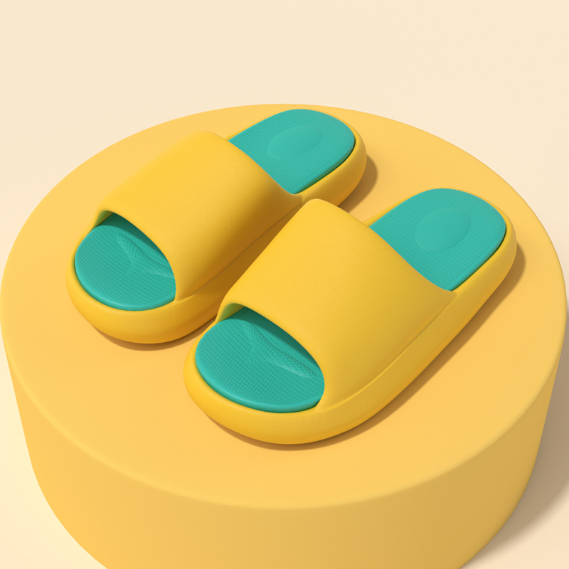 Casual EVA Cute Couple Parents Outdoor Summer Beach Cartoon Shark Slides Slippers Platform Sandals